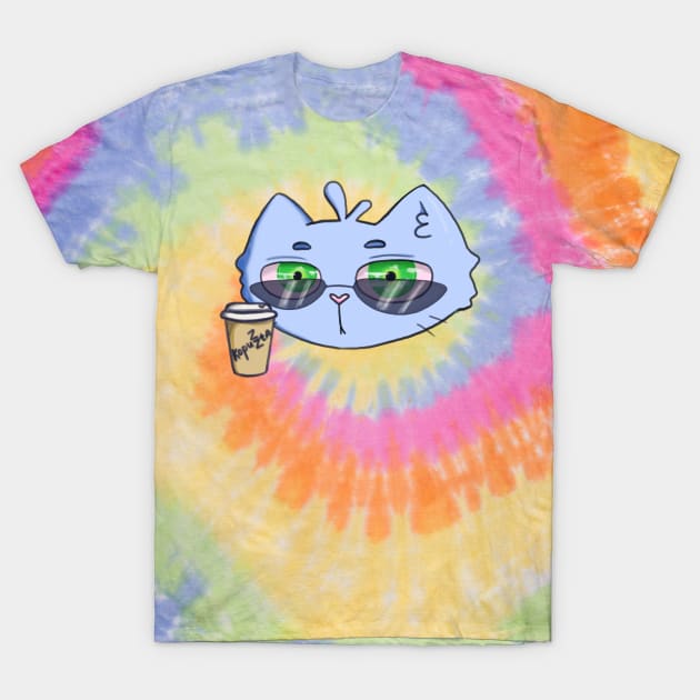 hypnotizing cat T-Shirt by KopuZZta 